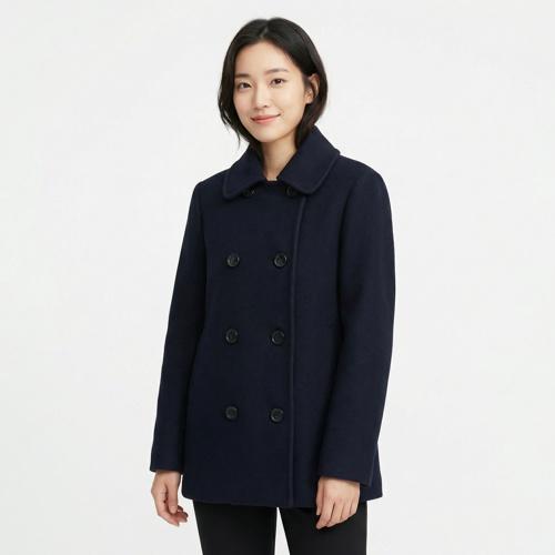 유니클로 더블코트