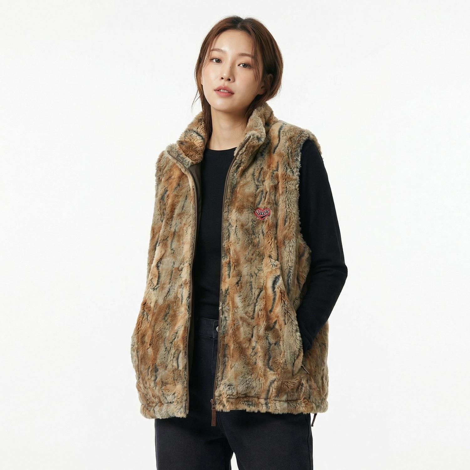 예스아이씨 플리스조끼 1