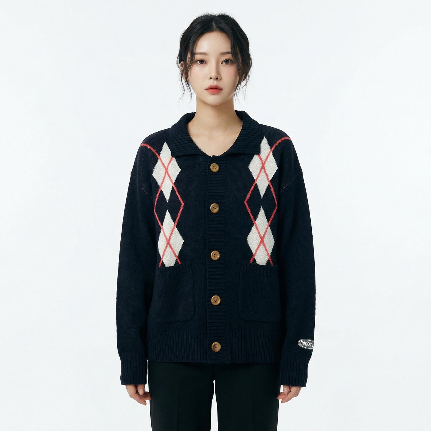 메인부스 칼라카디건 1