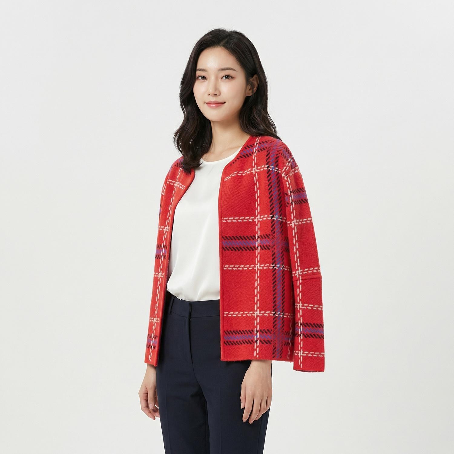 스타일 베네통 숄카디건 1