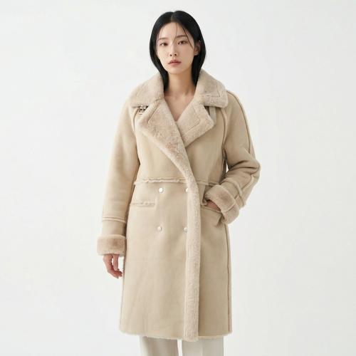 온앤온 무스탕코트