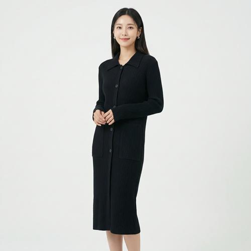 더캐시미어 칼라카디건