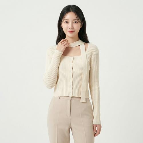 미쏘 라운드카디건