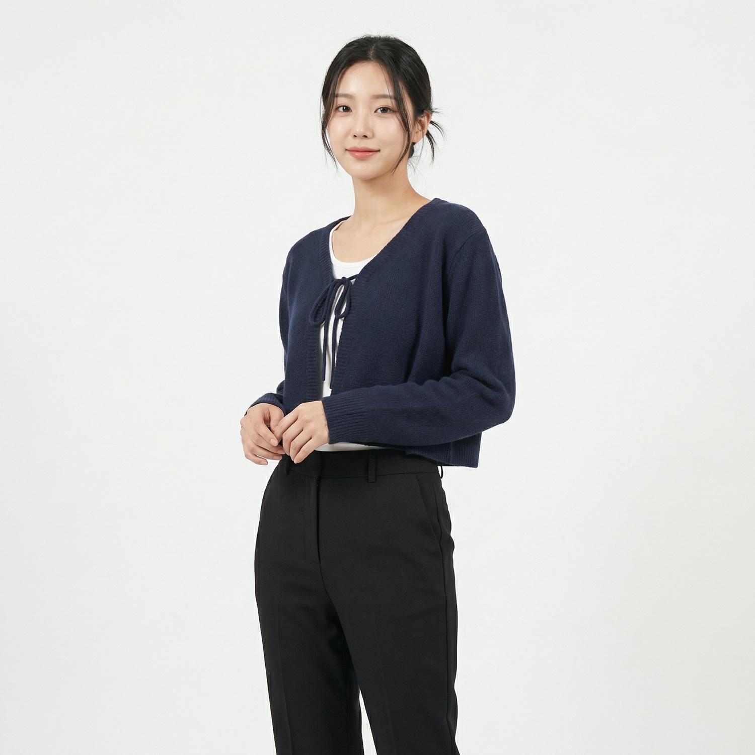 오떼뜨 브이넥카디건 1