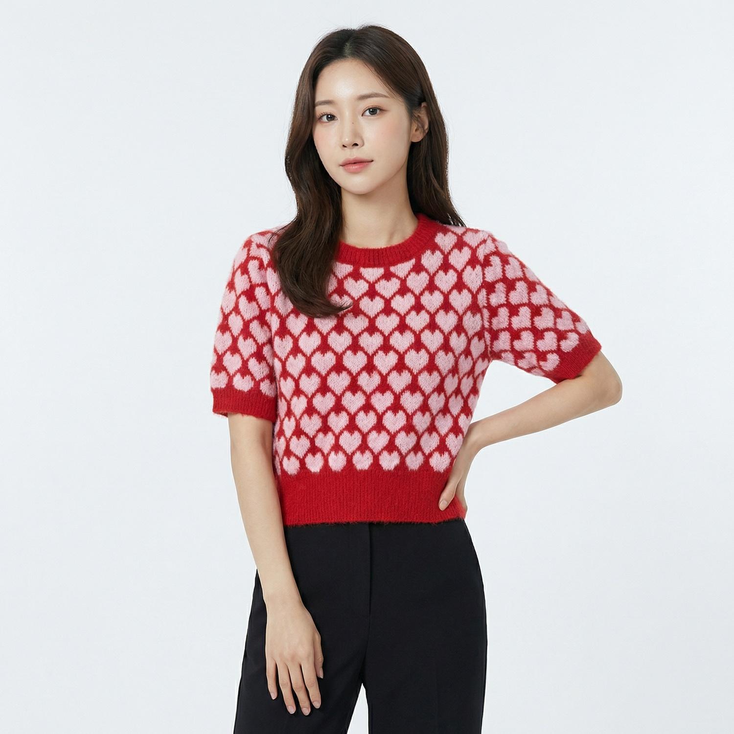 자라 라운드니트 1