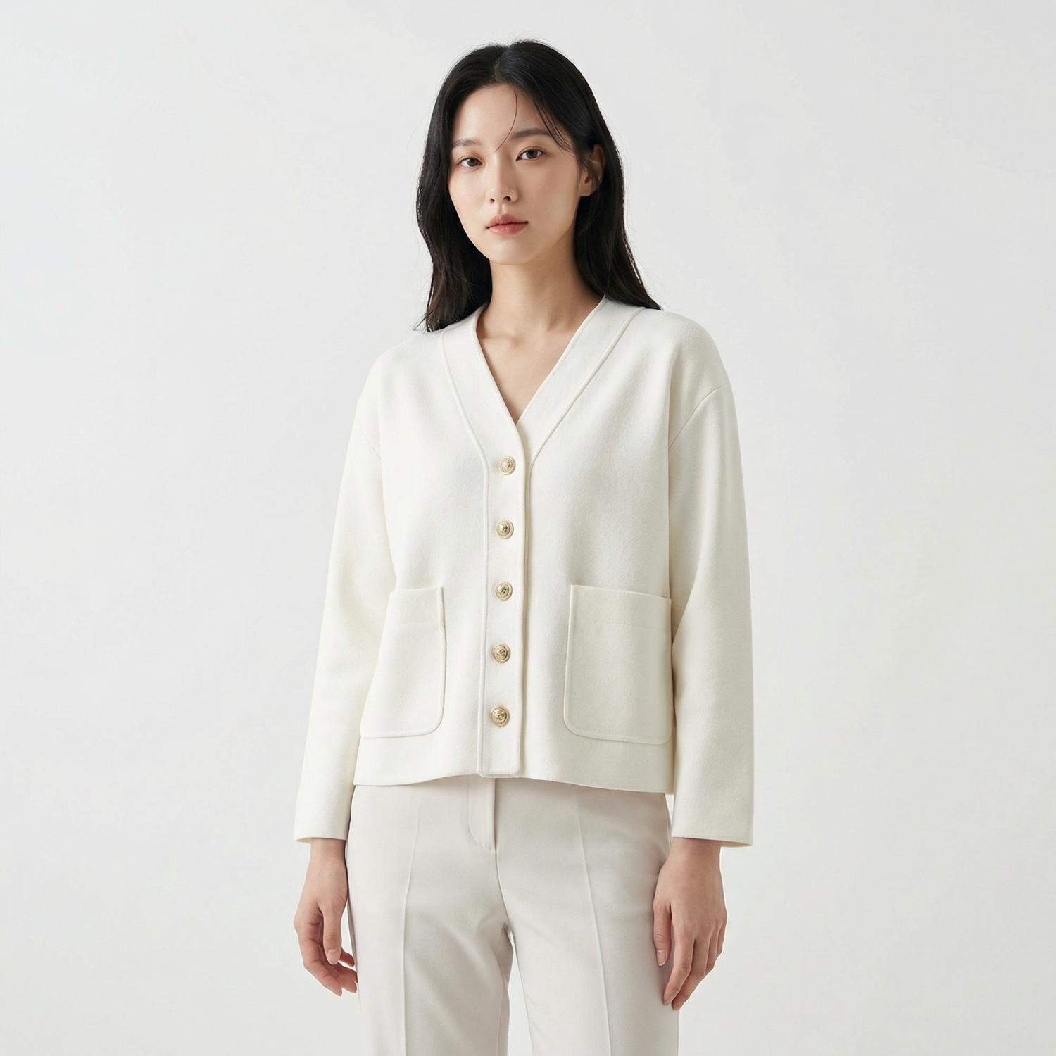 미쏘 브이넥카디건 1
