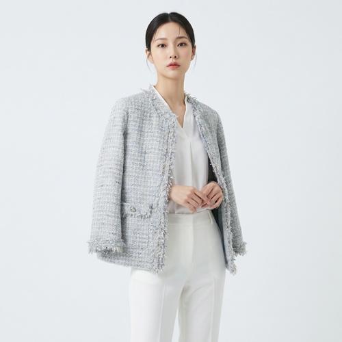 칼 라거펠트 트위드재킷