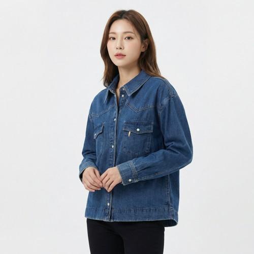 시스템 데님재킷