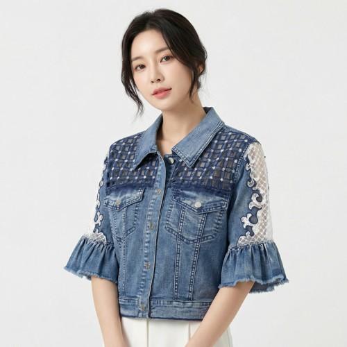 샤틴 데님재킷