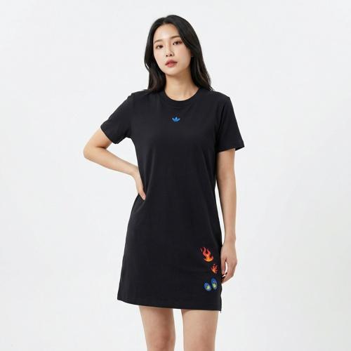 아디다스 미디원피스