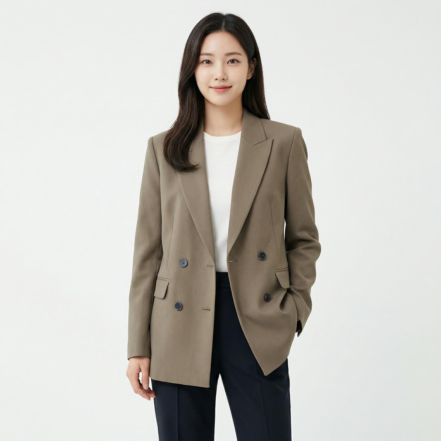 자라 베이직 더블재킷 1