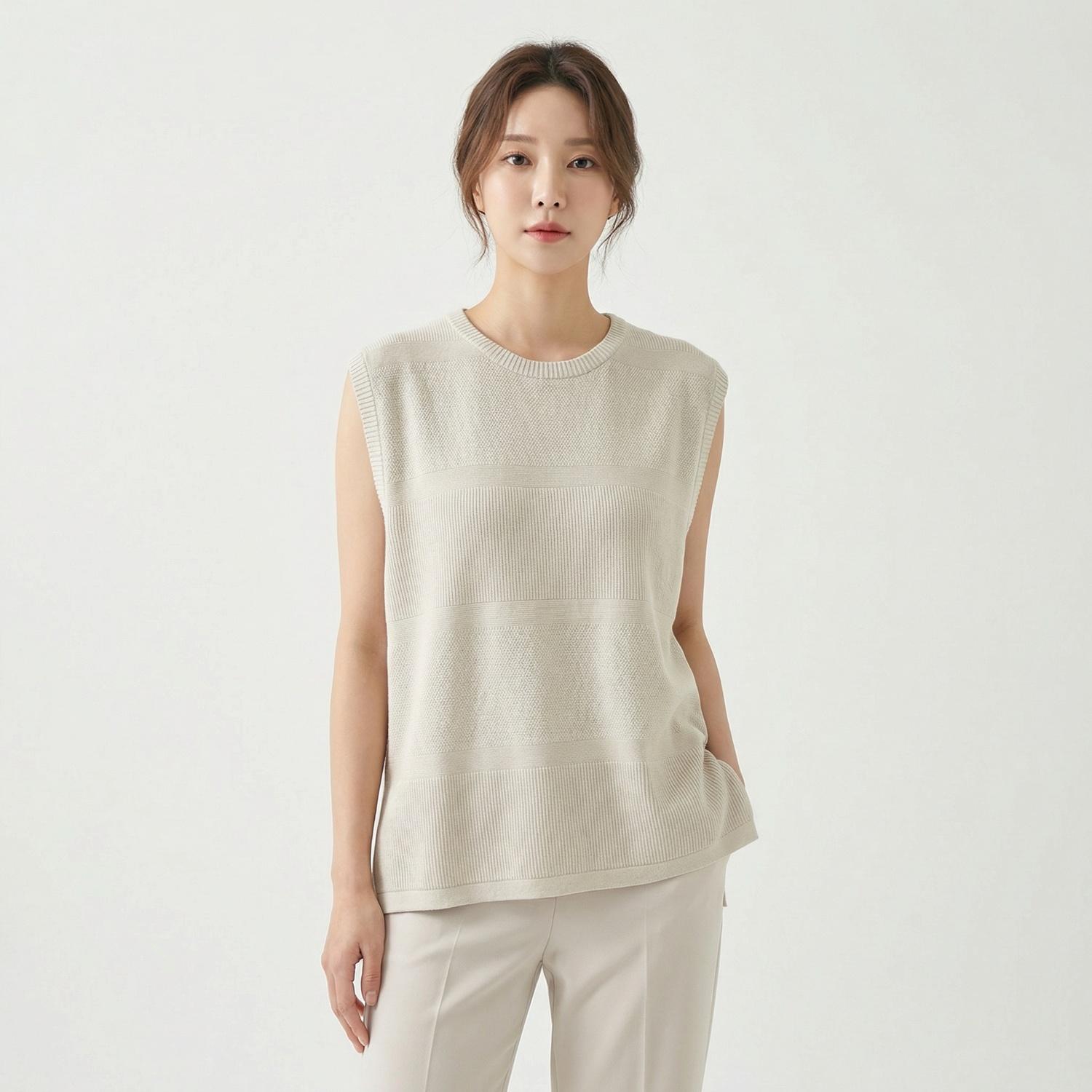 러프사이드 니트조끼 1