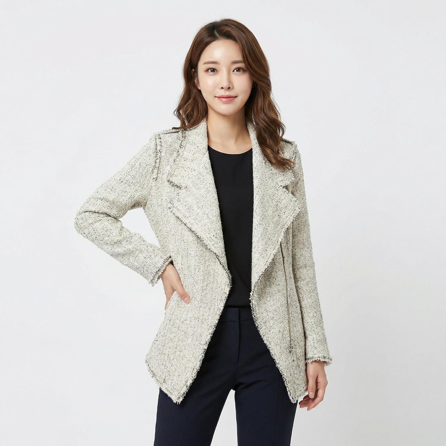 랑방컬렉션 트위드재킷 1