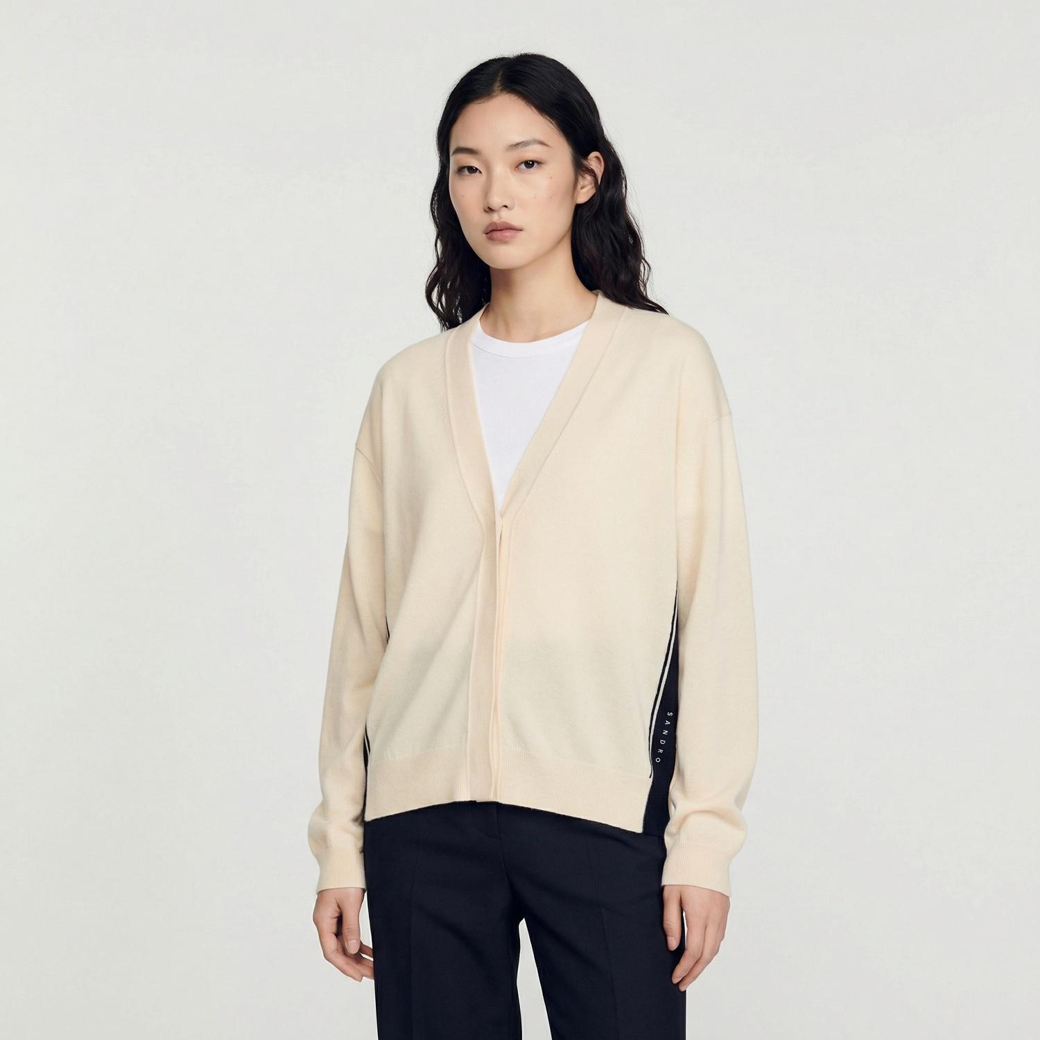 산드로 브이넥카디건 1
