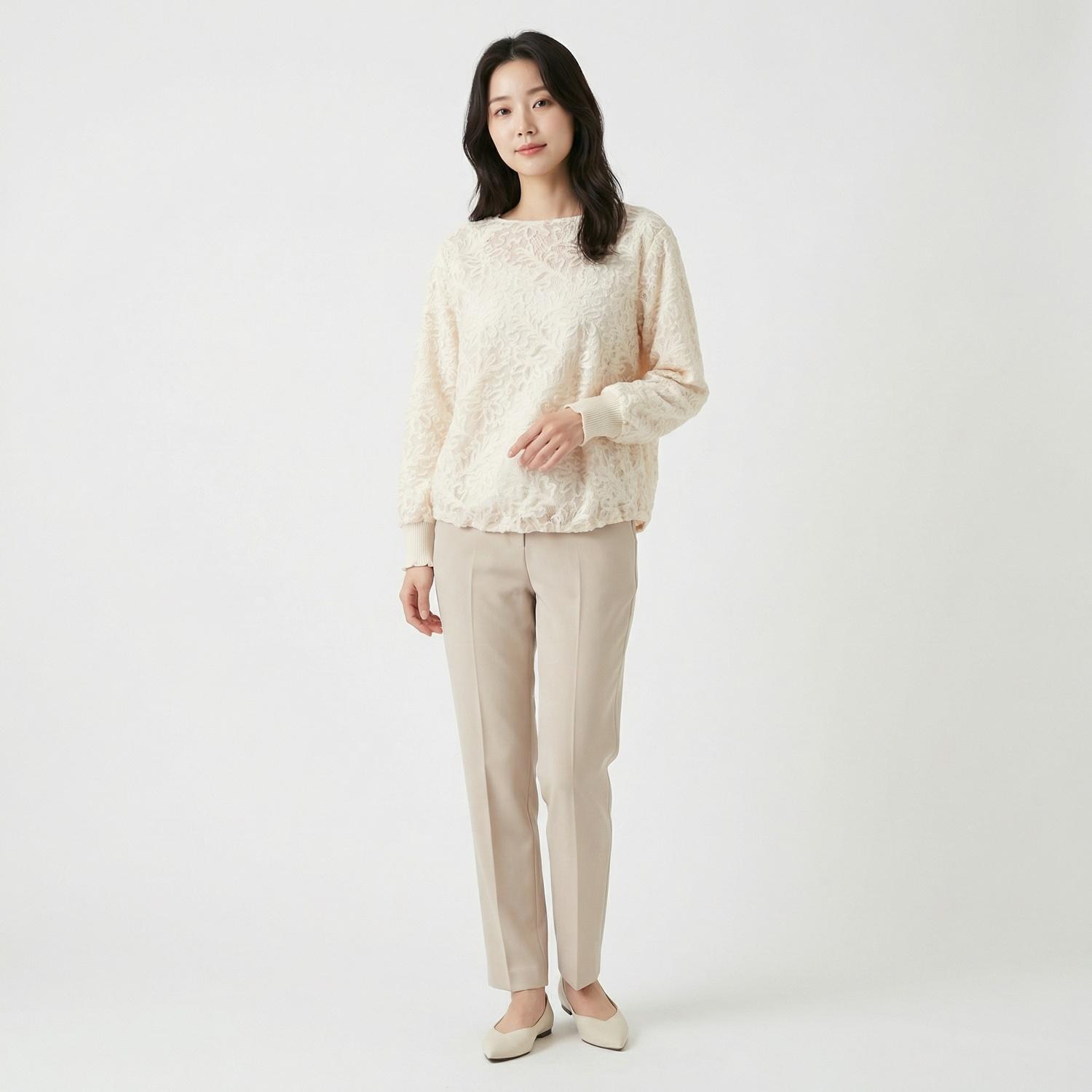 오브제 블라우스 1