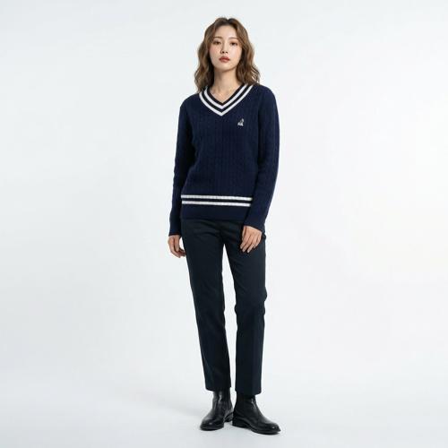 캉골 브이넥니트