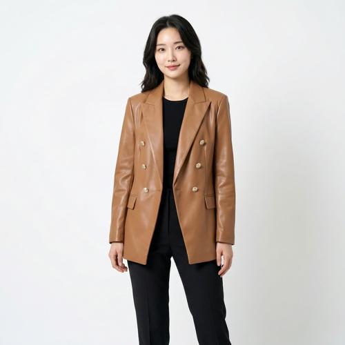 자라 가죽재킷