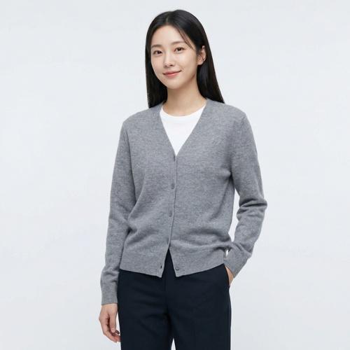 무신사 스탠다드 브이넥카디건