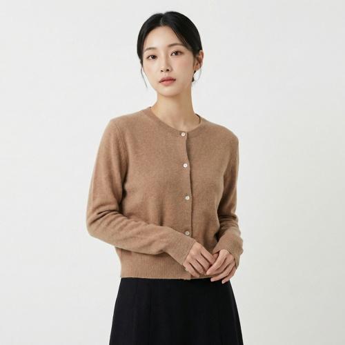 비에유 바이 브라이드앤유 라운드카디건