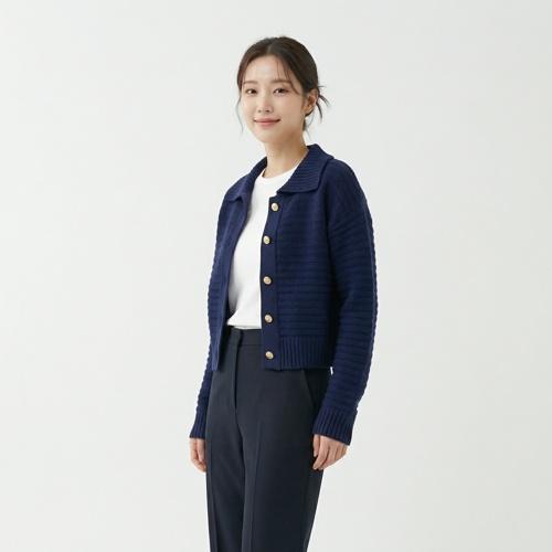 시엔느 칼라카디건