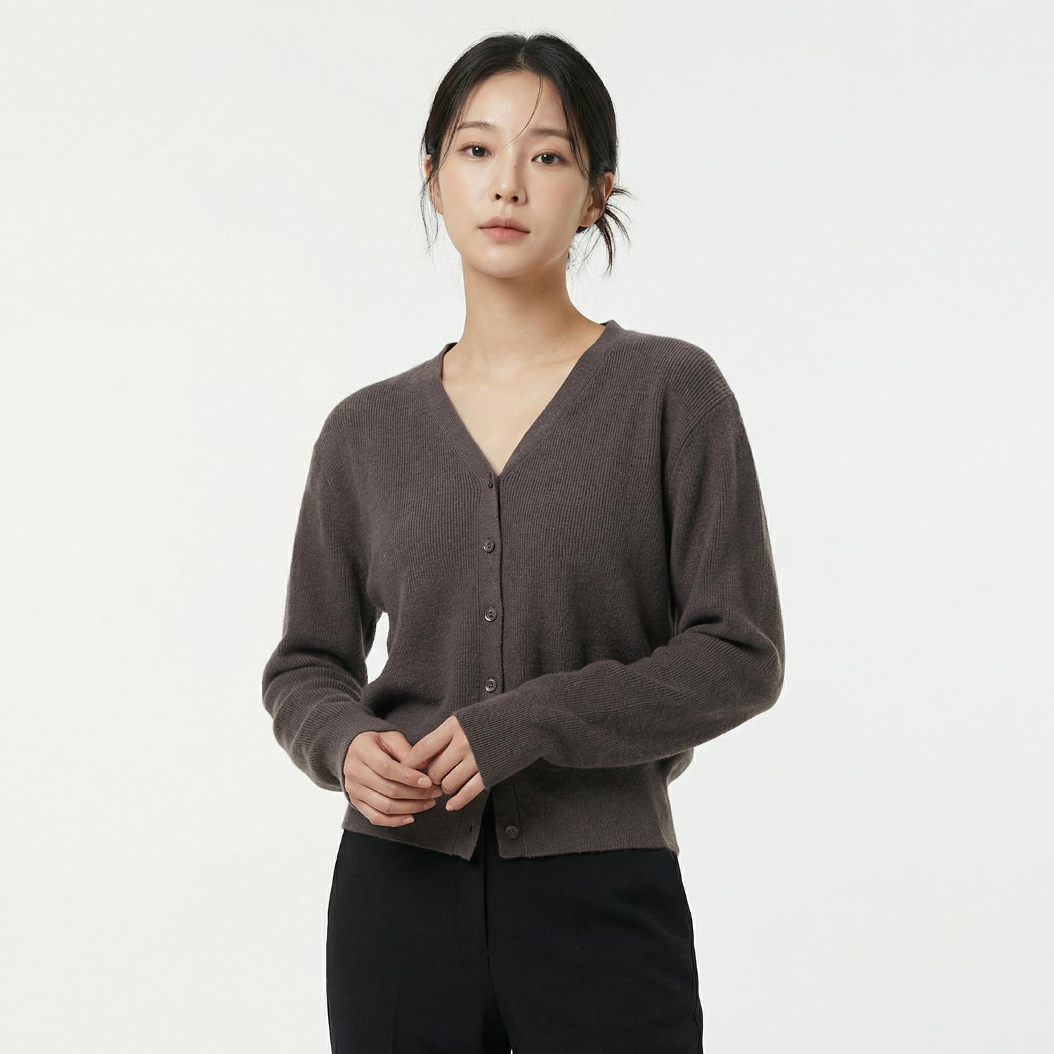 미쏘 브이넥카디건 1
