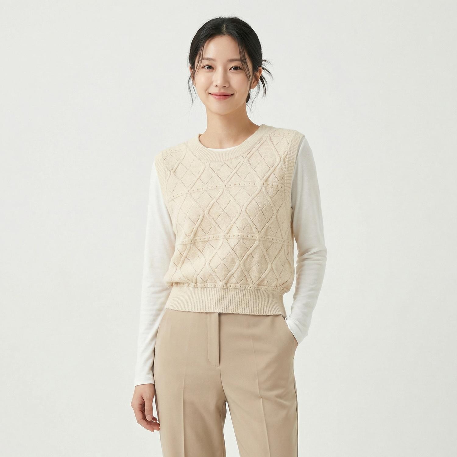 레이브 니트조끼 1