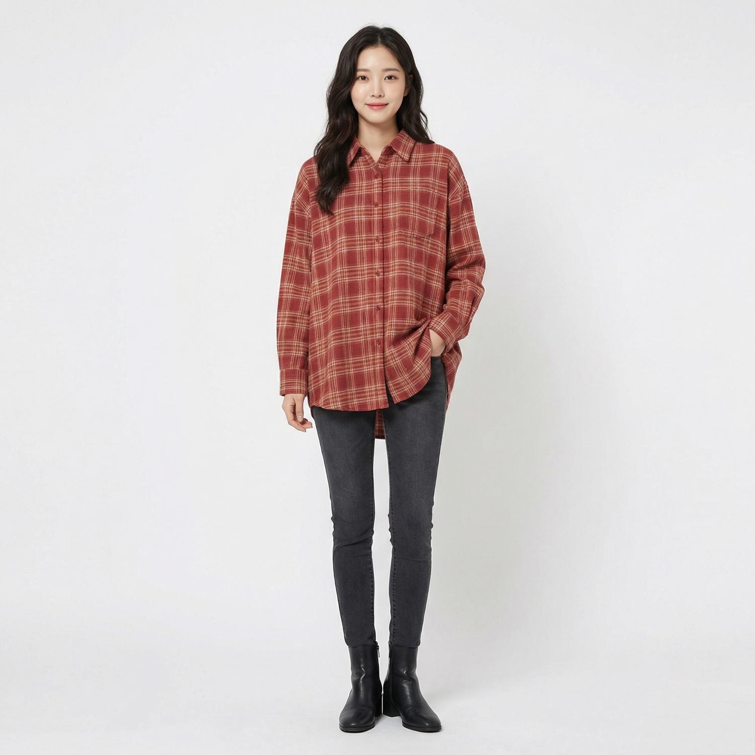 비바브라운 셔츠 1