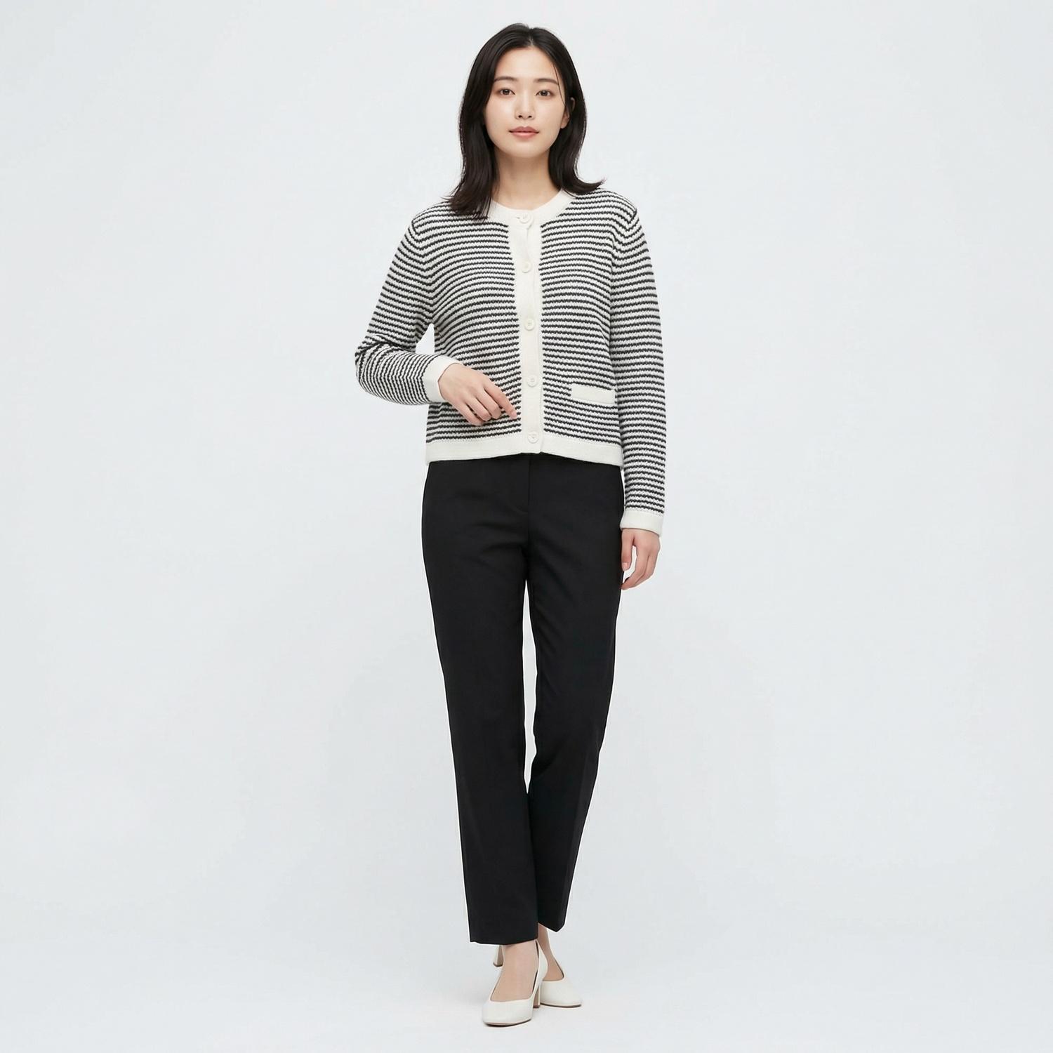 유니클로 라운드카디건 1