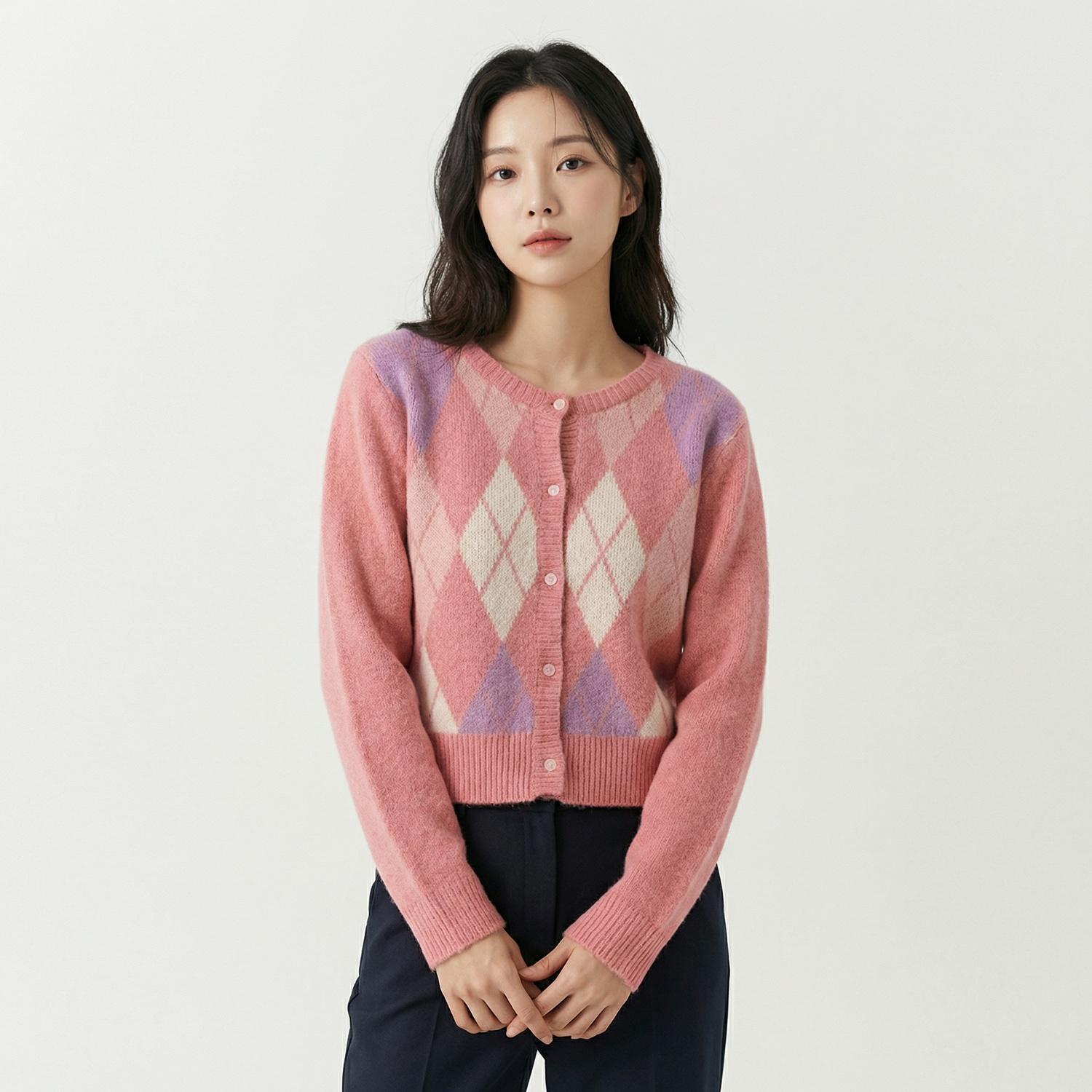 모어댄라이크 라운드카디건 1