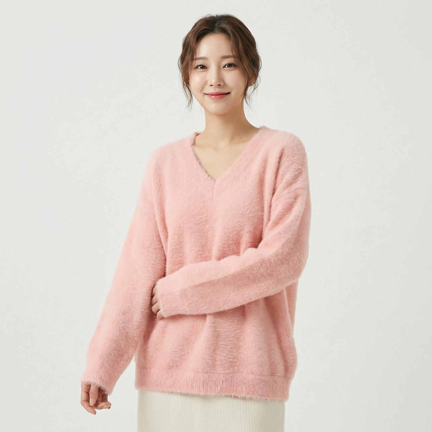 미쏘 브이넥니트 1