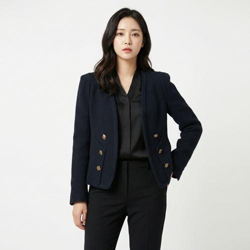 시스템 트위드재킷