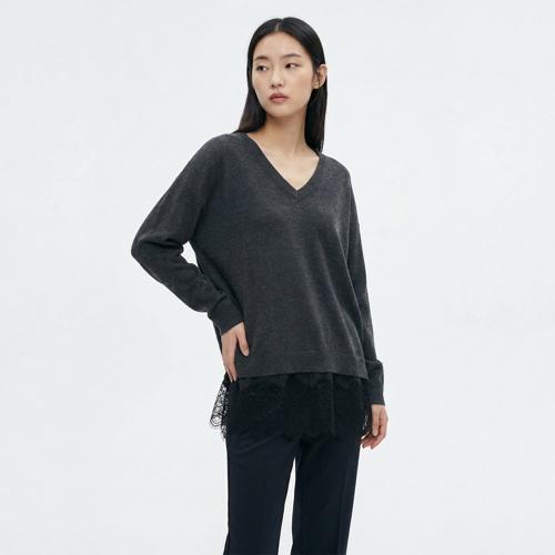자라 브이넥니트