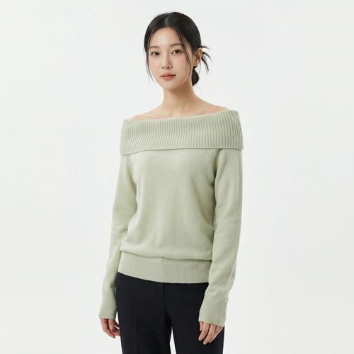 포 유어 아이즈 온리 보트넥니트