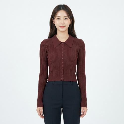 페일제이드 칼라카디건