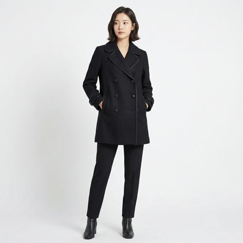 띠어리 더블코트