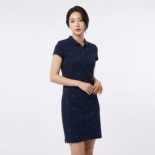 타미힐피거 미디원피스
