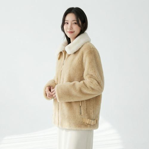 루나코어스 무스탕재킷