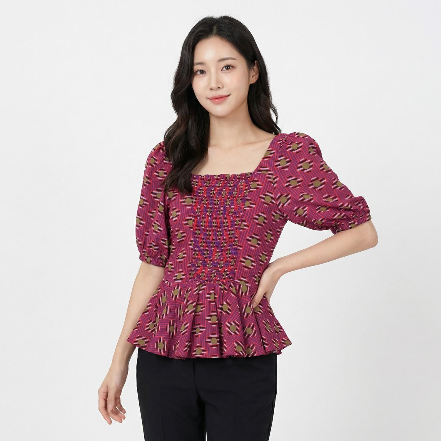 살롱 드 욘 블라우스 1