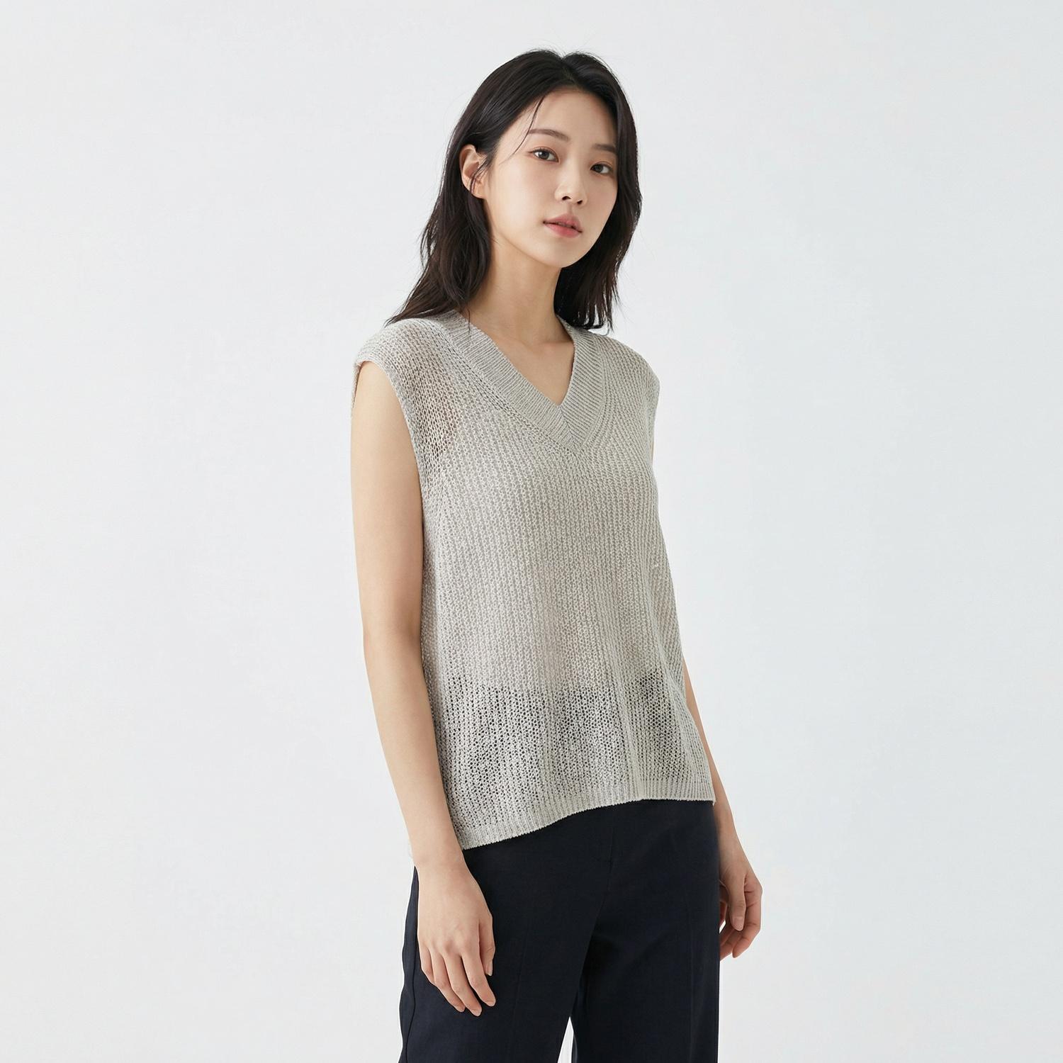 니틀리 니트조끼 1