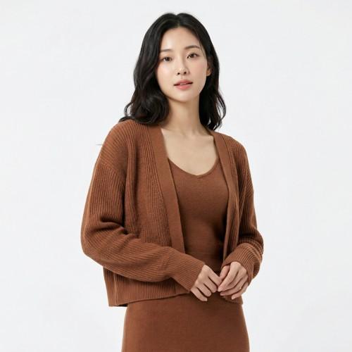 자라 숄카디건