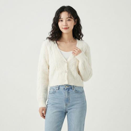 자라 브이넥카디건