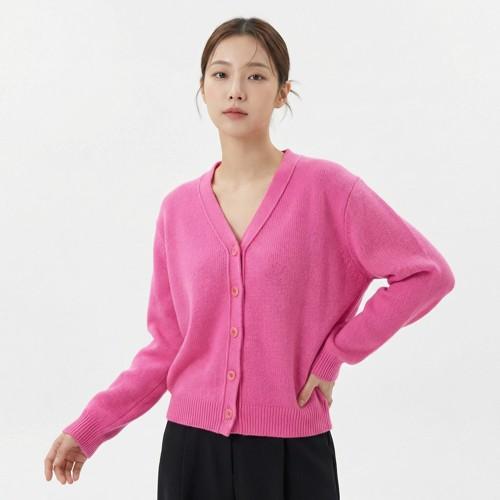 헤더먼트 브이넥카디건