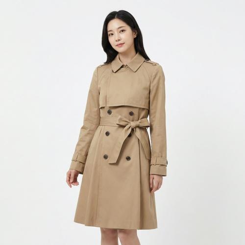 케네스 레이디 트렌치코트