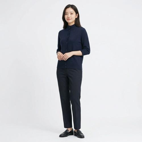 질 샌더 칼라카디건