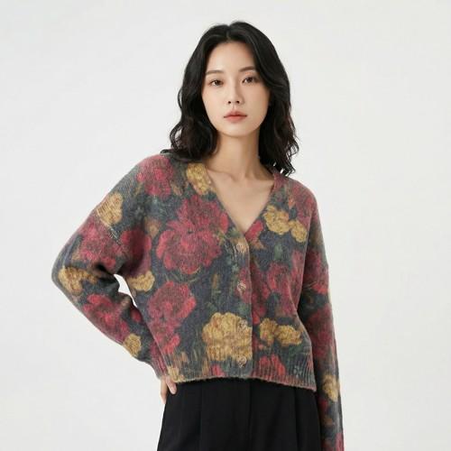 자라 브이넥카디건
