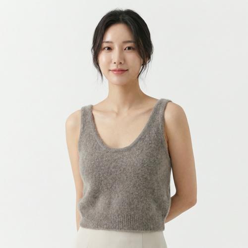 유라고 니트조끼