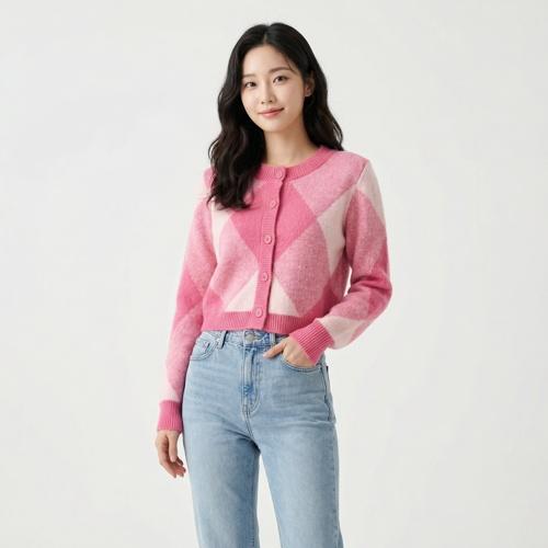 자라 라운드카디건