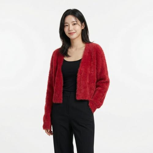 유어네임히얼 숄카디건