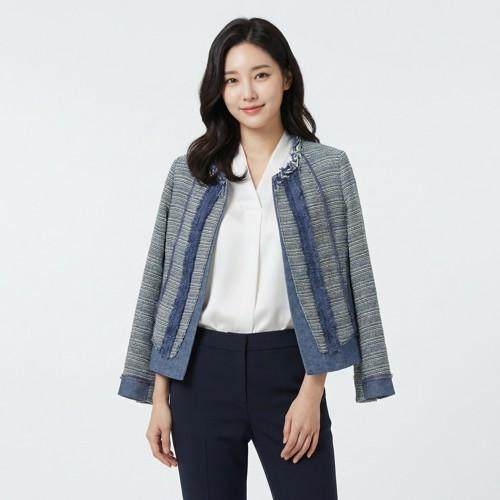 마인 트위드재킷