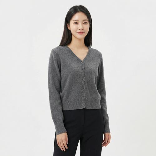 그로브 브이넥카디건